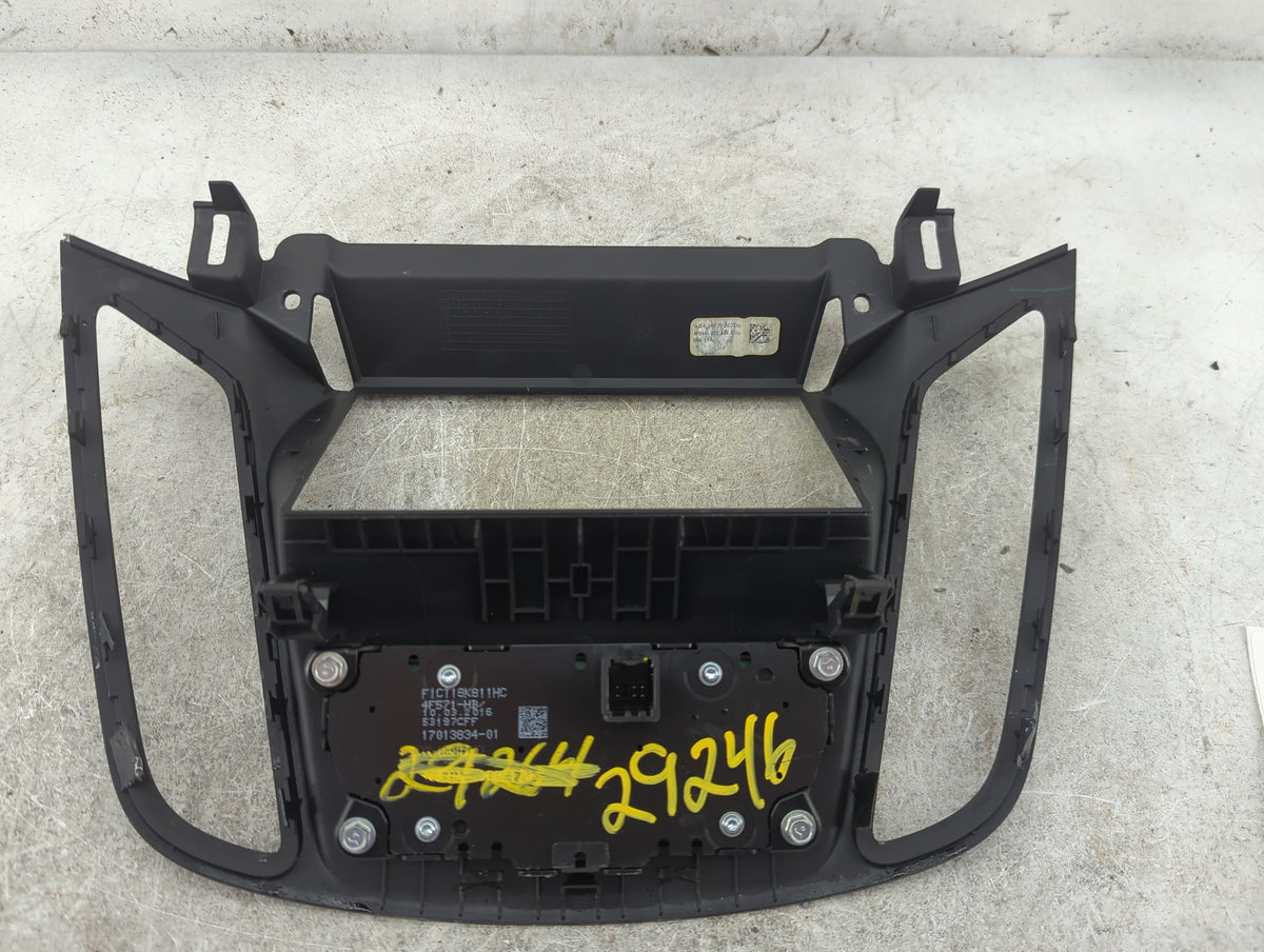 2017-2019 Ford Escape Radio Control Panel 1505036 - Oemusedautoparts1.com