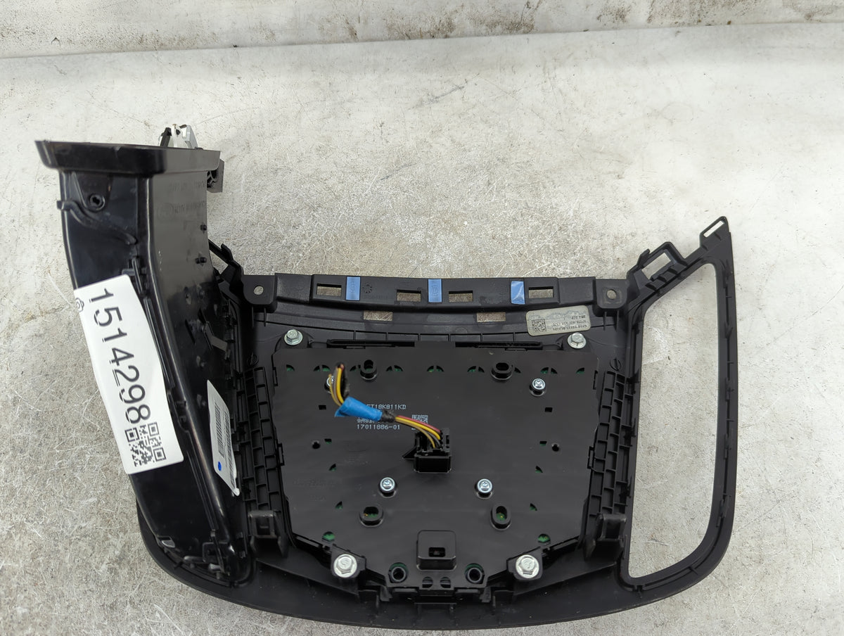 2017-2019 Ford Escape Radio Control Panel Black 1514298 - Oemusedautoparts1.com
