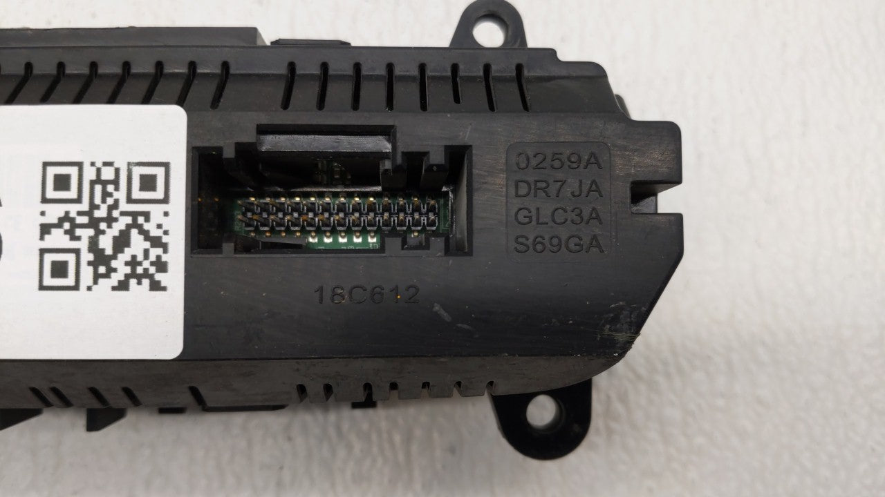 2017 Ford Escape Climate Control Module Temperature AC/Heater Replacement P/N:GJ5T-18C612-AE GJ5T-19980-AG, F1ET-18K811-KD F
