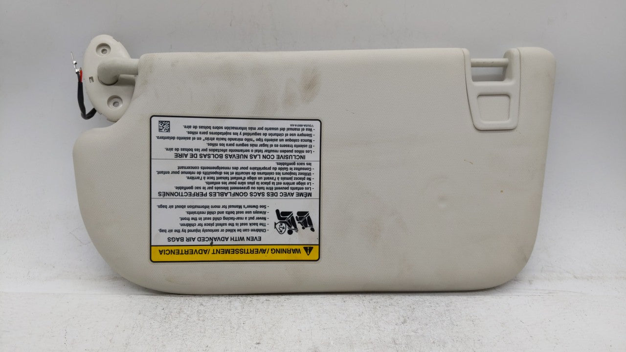 2013-2019 Ford Escape Sun Visor Shade Replacement Passenger Right Mirror Fits Fits 2013 2014 2015 2016 2017 2018 2019 OEM Us