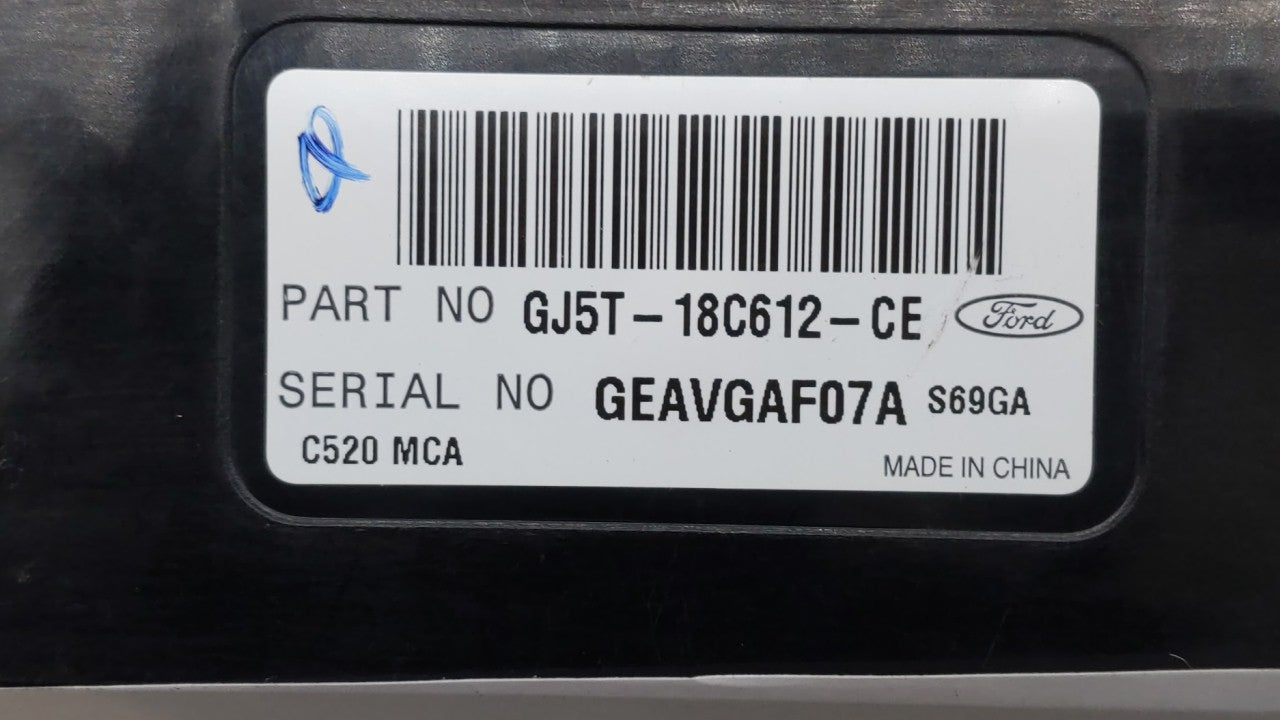 2017 Ford Escape Climate Control Module Temperature AC/Heater Replacement P/N:GJ5T-18C612-FA GJ54-18522-AE3JA6 Fits OEM Used