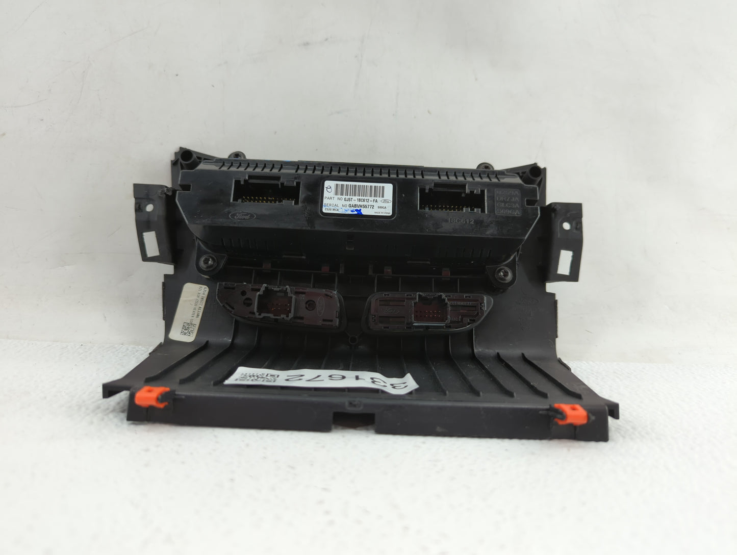 2017 Ford Escape Climate Control Module Temperature AC/Heater Replacement P/N:GJ5T-18C612-FA GJ54-18522-AE3JA6 Fits OEM Used