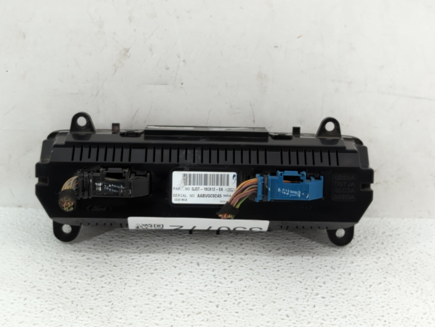 2017 Ford Escape Climate Control Module Temperature AC/Heater Replacement P/N:GJ5T-18C612-EA GJ5T-18C612-FA Fits OEM Used Au