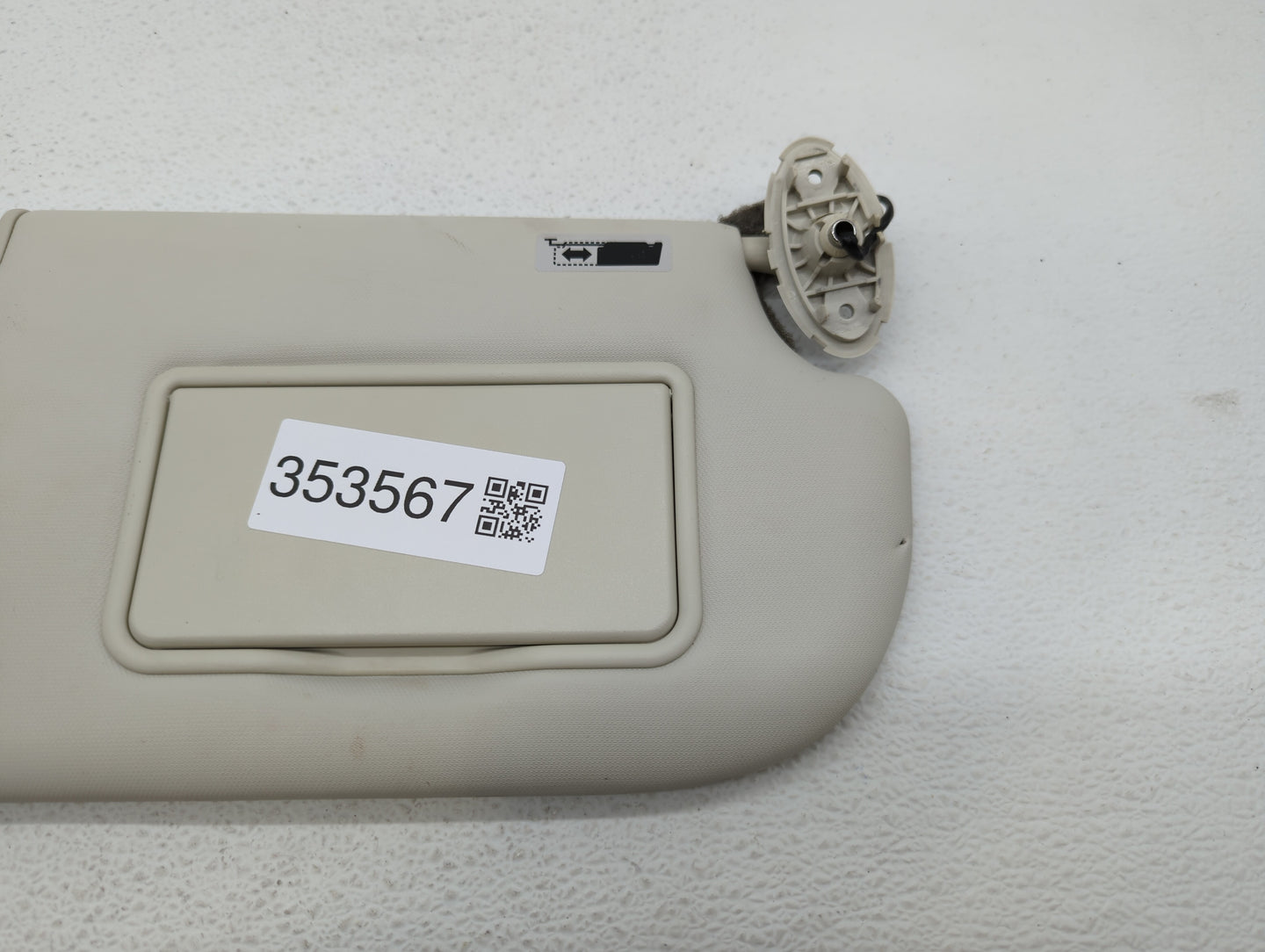 2013-2019 Ford Escape Sun Visor Shade Replacement Passenger Right Mirror Fits Fits 2013 2014 2015 2016 2017 2018 2019 OEM Us
