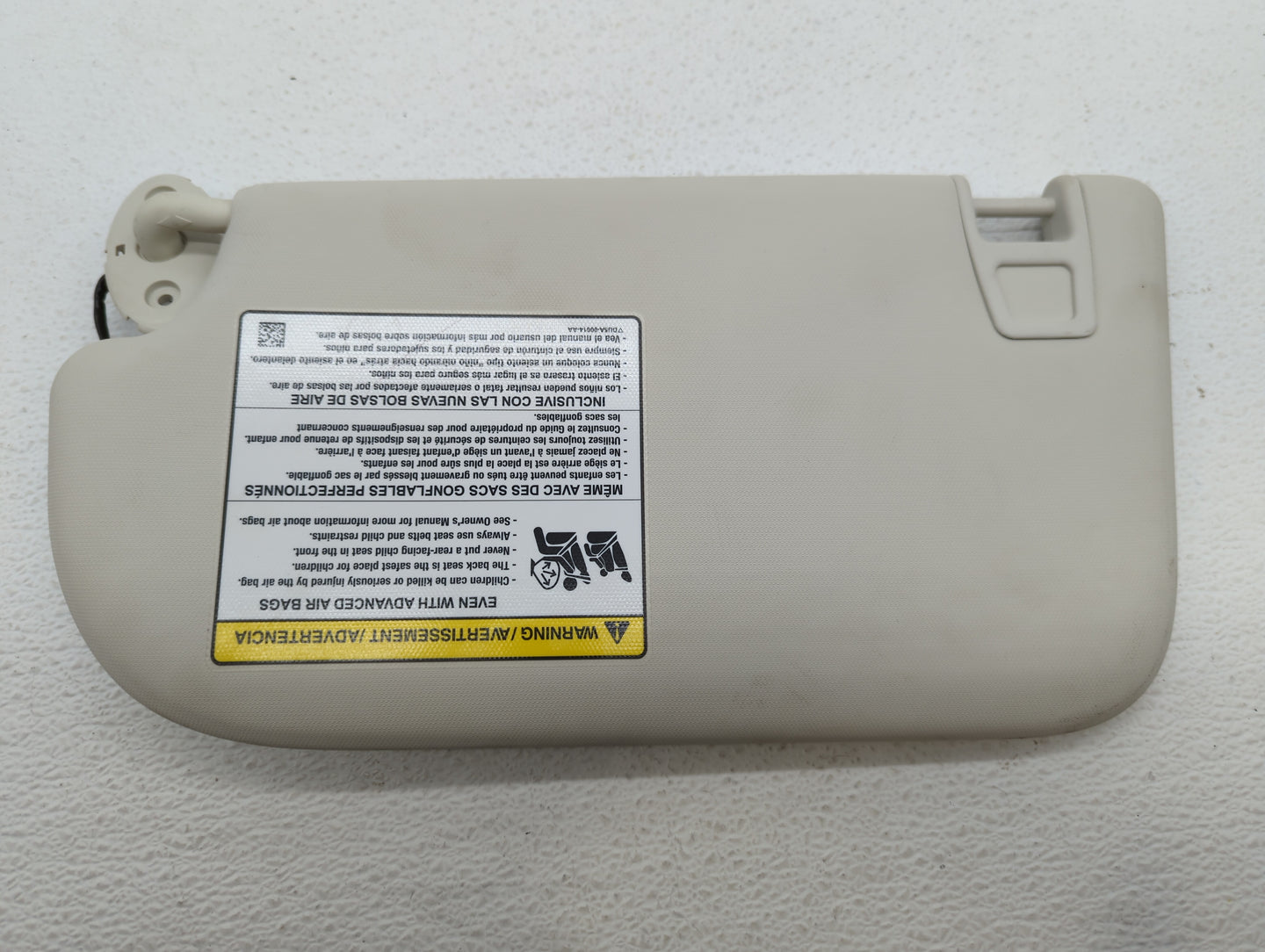 2013-2019 Ford Escape Sun Visor Shade Replacement Passenger Right Mirror Fits Fits 2013 2014 2015 2016 2017 2018 2019 OEM Us