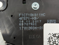 2017-2019 Ford Escape Radio AM FM Cd Player Receiver Replacement P/N:F1CT18K811HC JJ5T-18K811-HA Fits Fits 2017 2018 2019 OE