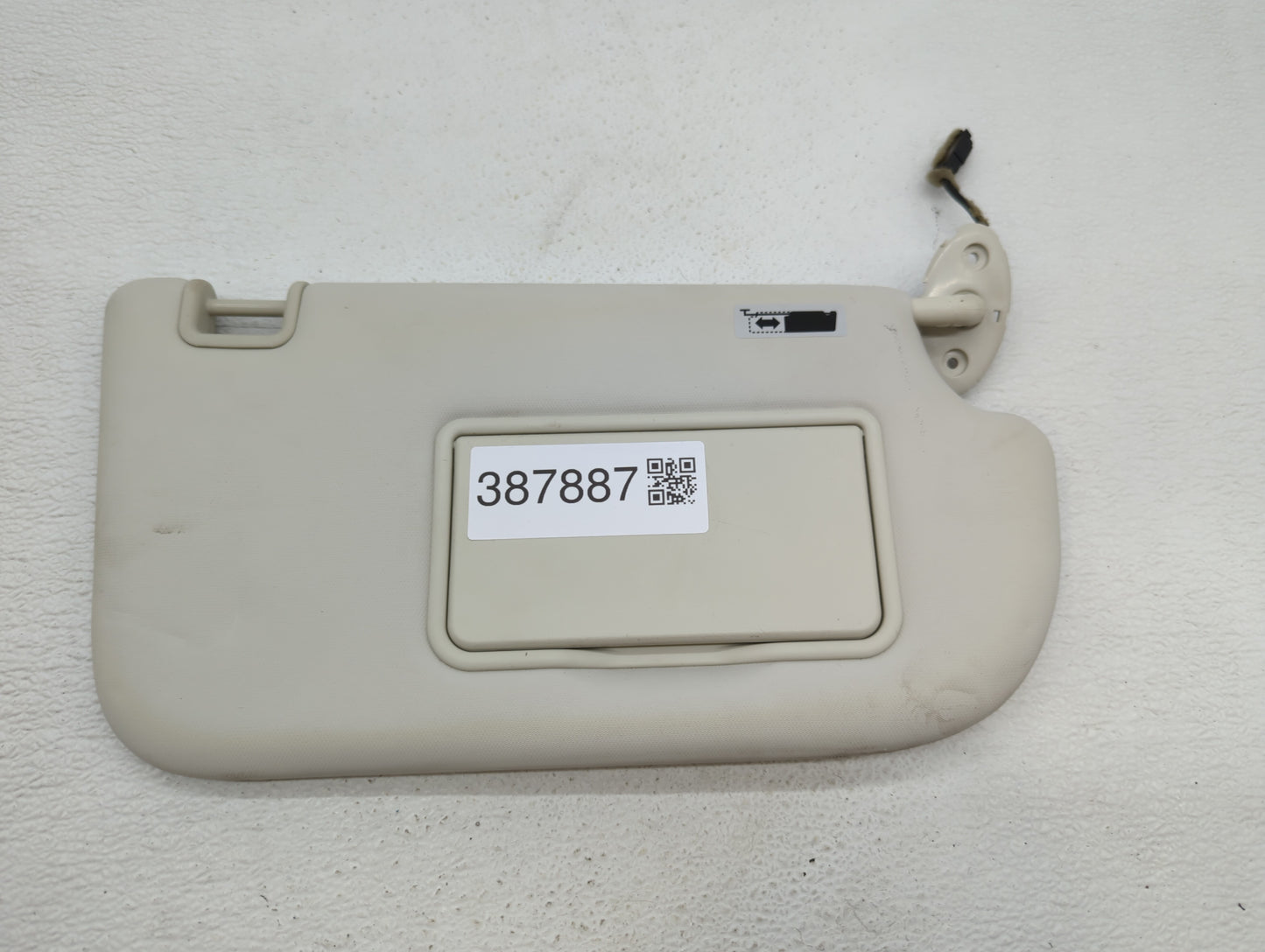 2013-2019 Ford Escape Sun Visor Shade Replacement Passenger Right Mirror Fits Fits 2013 2014 2015 2016 2017 2018 2019 OEM Us