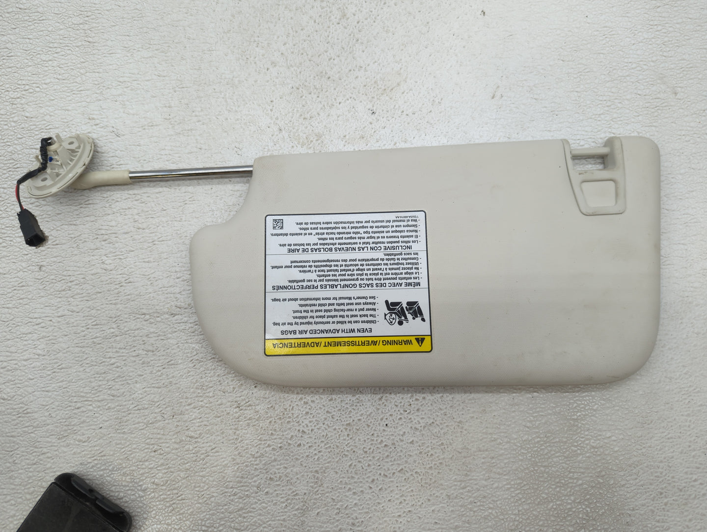 2013-2019 Ford Escape Sun Visor Shade Replacement Passenger Right Mirror Fits Fits 2013 2014 2015 2016 2017 2018 2019 OEM Us