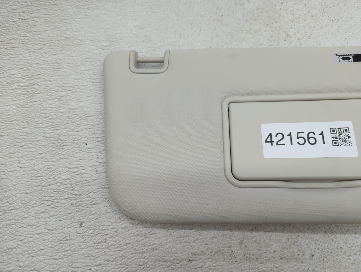 2013-2019 Ford Escape Sun Visor Shade Replacement Passenger Right Mirror Fits Fits 2013 2014 2015 2016 2017 2018 2019 OEM Us