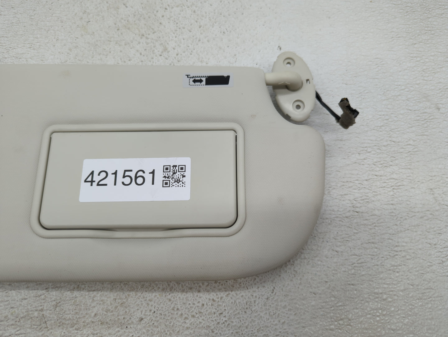 2013-2019 Ford Escape Sun Visor Shade Replacement Passenger Right Mirror Fits Fits 2013 2014 2015 2016 2017 2018 2019 OEM Us