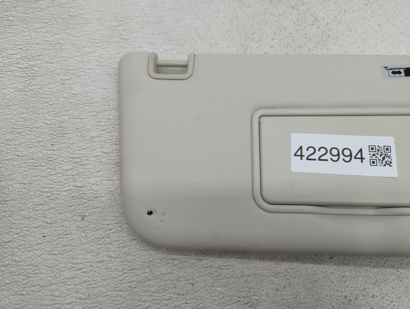 2013-2019 Ford Escape Sun Visor Shade Replacement Passenger Right Mirror Fits Fits 2013 2014 2015 2016 2017 2018 2019 OEM Us