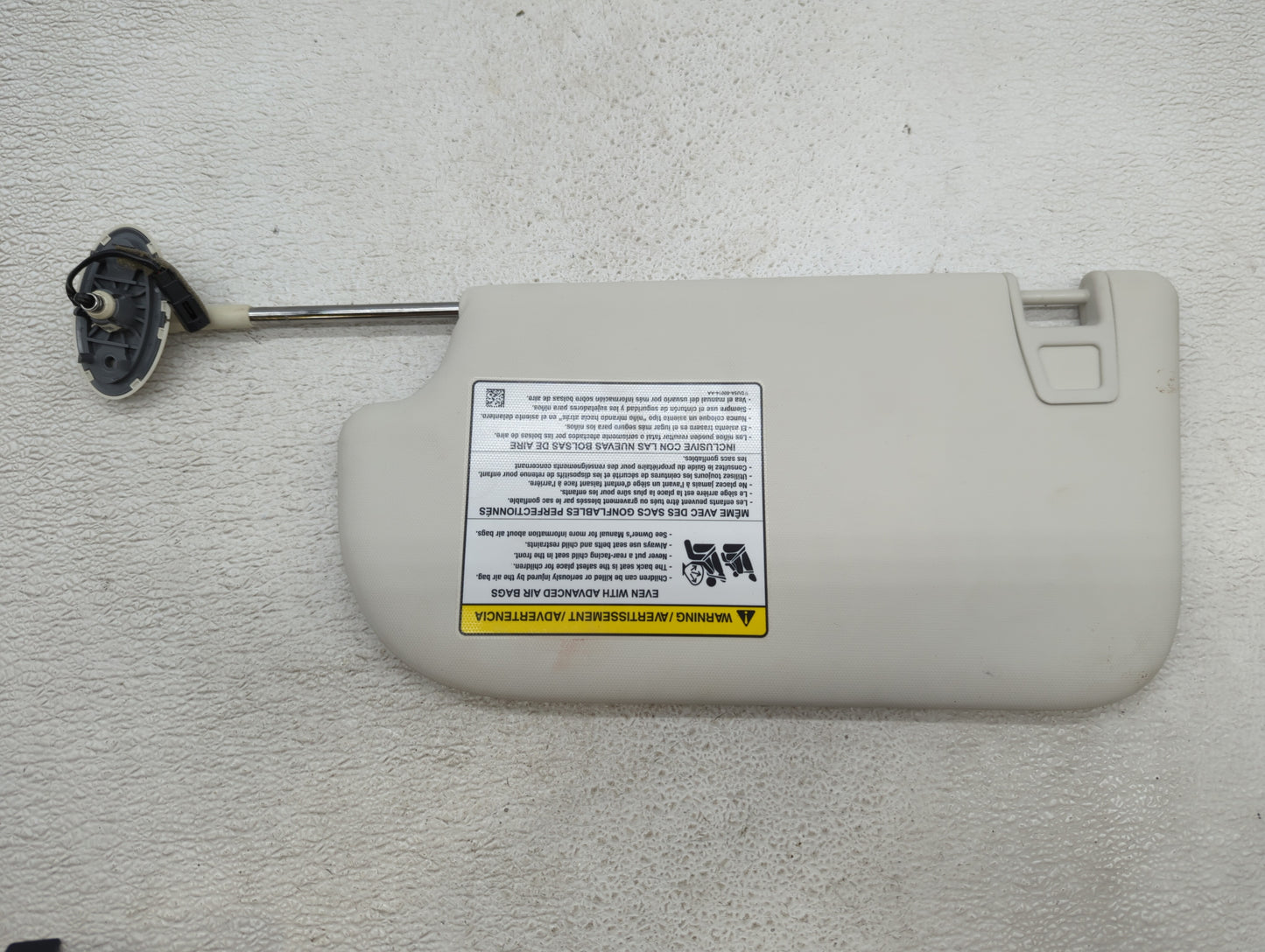 2013-2019 Ford Escape Sun Visor Shade Replacement Passenger Right Mirror Fits Fits 2013 2014 2015 2016 2017 2018 2019 OEM Us