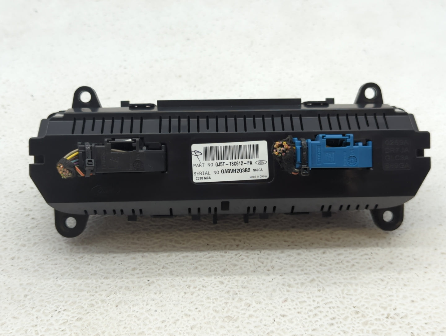2017 Ford Escape Climate Control Module Temperature AC/Heater Replacement P/N:GJ5T-18C612-EA GJ5T-18C612-FA, GJ5T-18C612-CH 