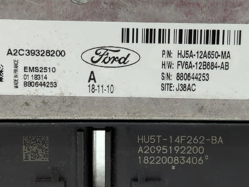 2017-2019 Ford Escape PCM Engine Control Computer ECU ECM PCU OEM P/N:FV6A-12B684-AB HJ5A-12A650-MA Fits Fits 2017 2018 2019 OEM Used Auto Parts