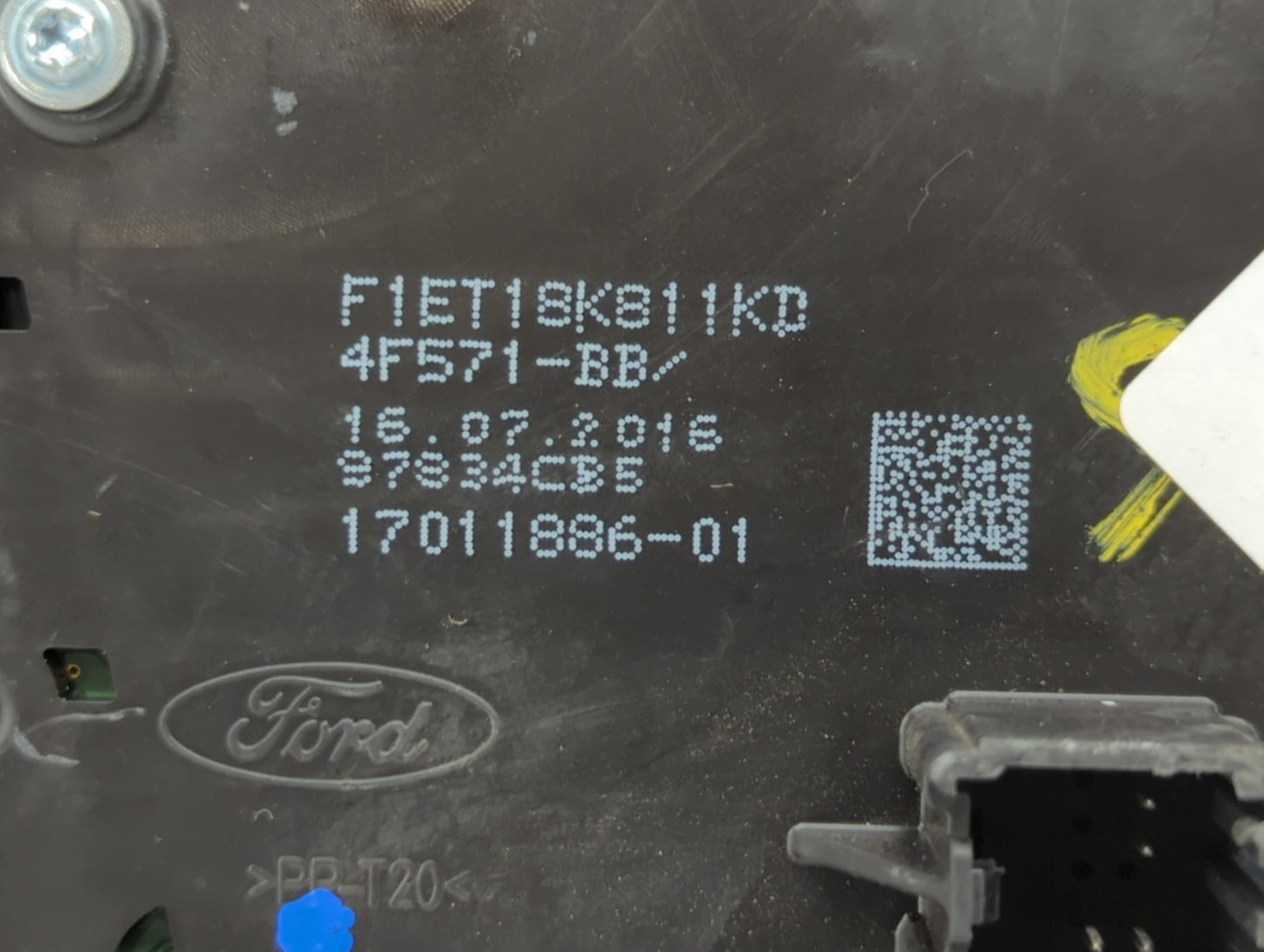 2017-2019 Ford Escape Radio Control Panel - Oemusedautoparts1.com