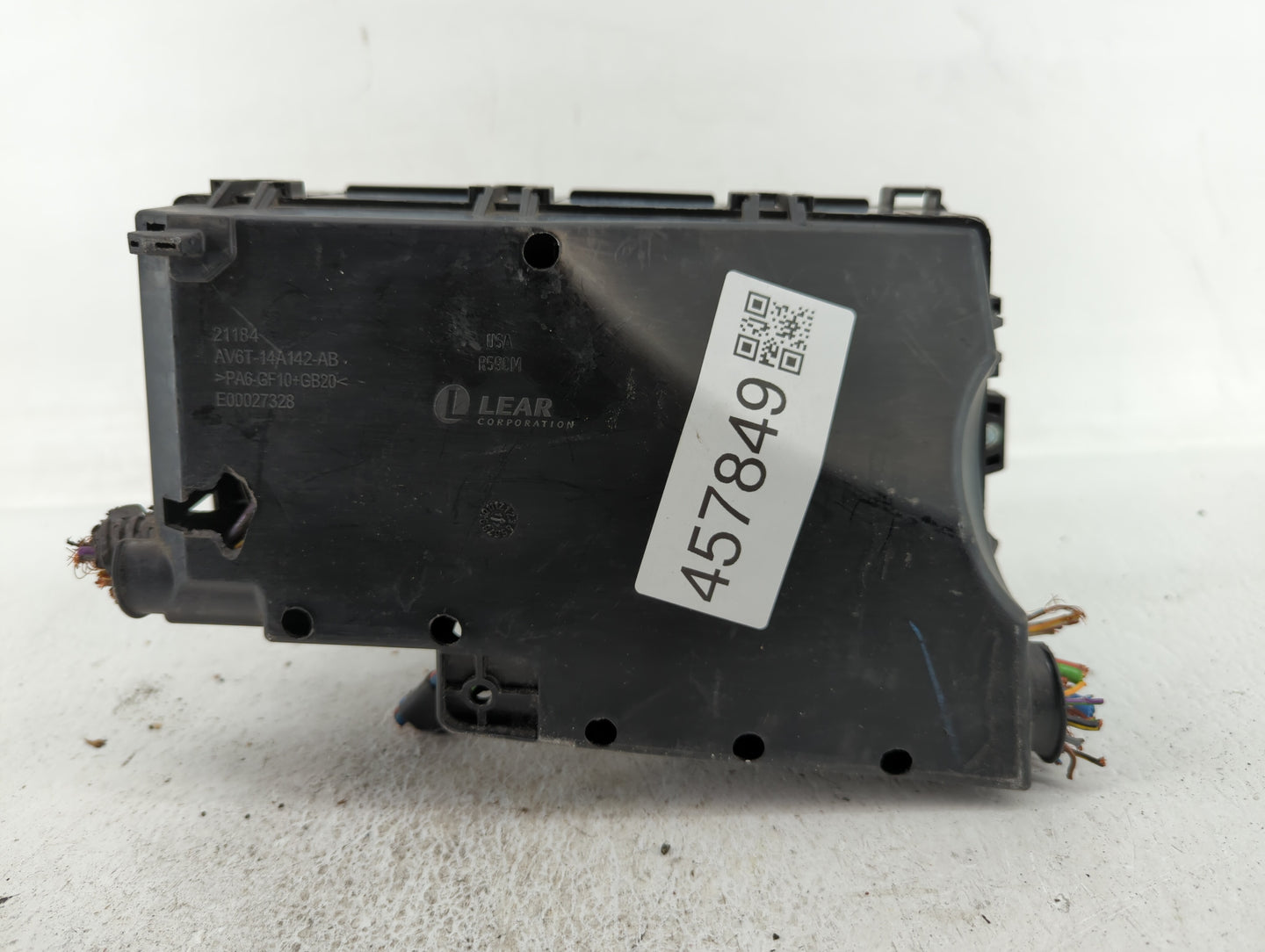 2017 Ford Escape Fusebox Fuse Box Panel Relay Module P/N:AV6T-14A067-AD AV6T-14A142-AB Fits OEM Used Auto Parts - Oemusedaut