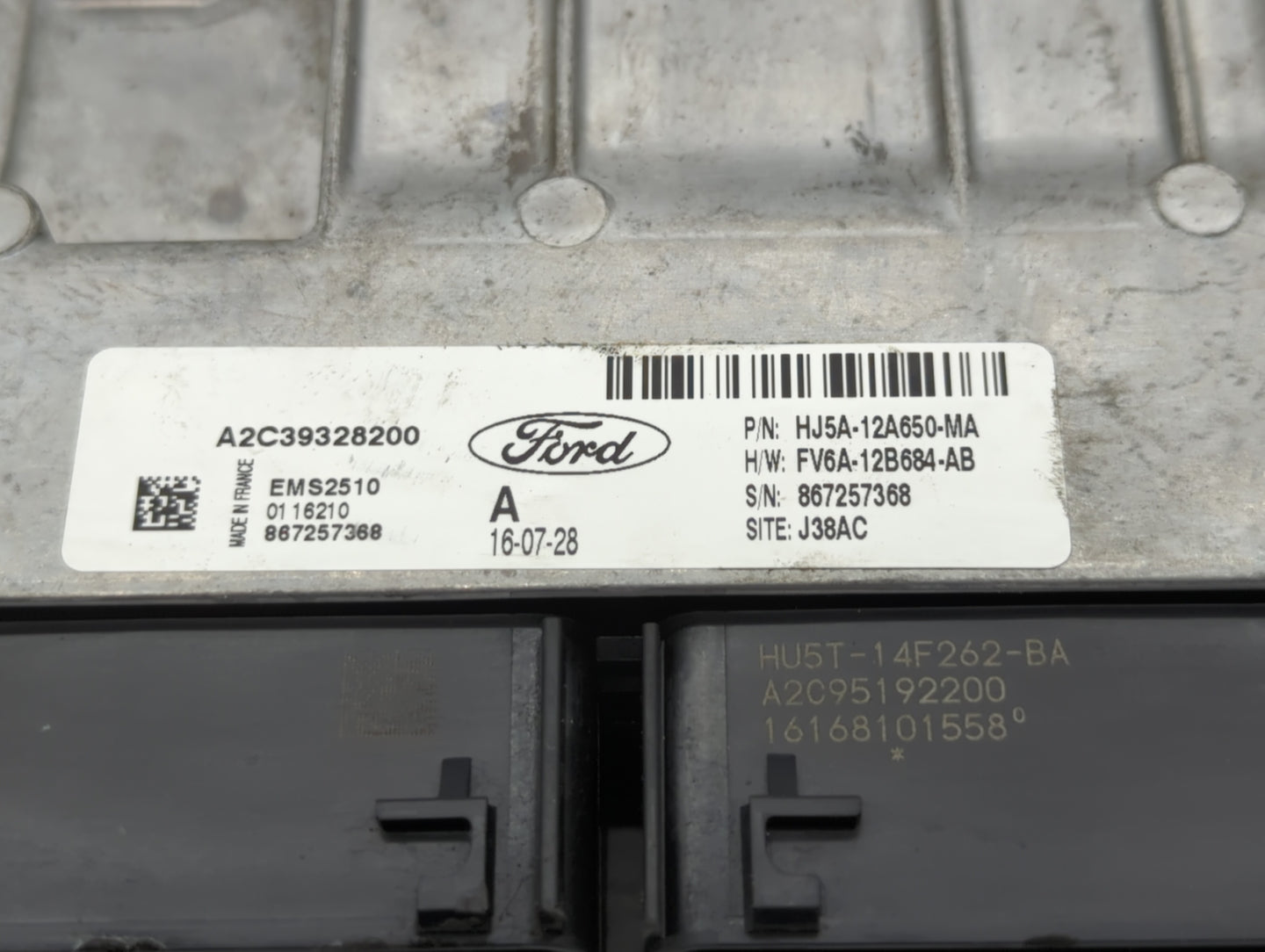 2017-2019 Ford Escape PCM Engine Control Computer ECU ECM PCU OEM P/N:HJ5A-12A650-MA FV6A-12B684-AB Fits Fits 2017 2018 2019