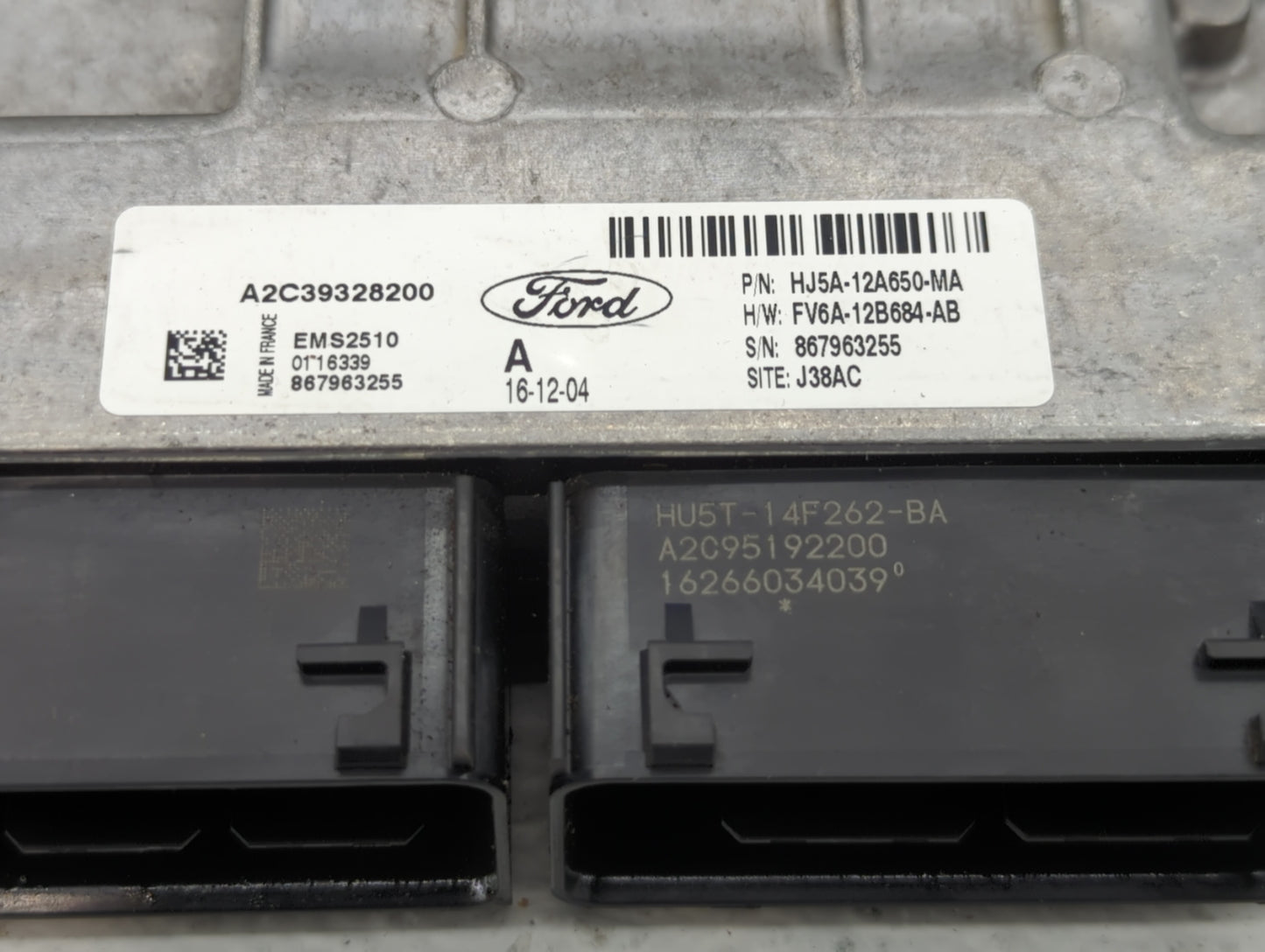 2017-2019 Ford Escape PCM Engine Control Computer ECU ECM PCU OEM P/N:HJ5A-12A650-MA FV6A-12B684-AB Fits Fits 2017 2018 2019