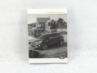 2017 Ford Escape Owners Manual Book Guide OEM Used Auto Parts - Oemusedautoparts1.com