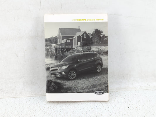 2017 Ford Escape Owners Manual Book Guide OEM Used Auto Parts - Oemusedautoparts1.com