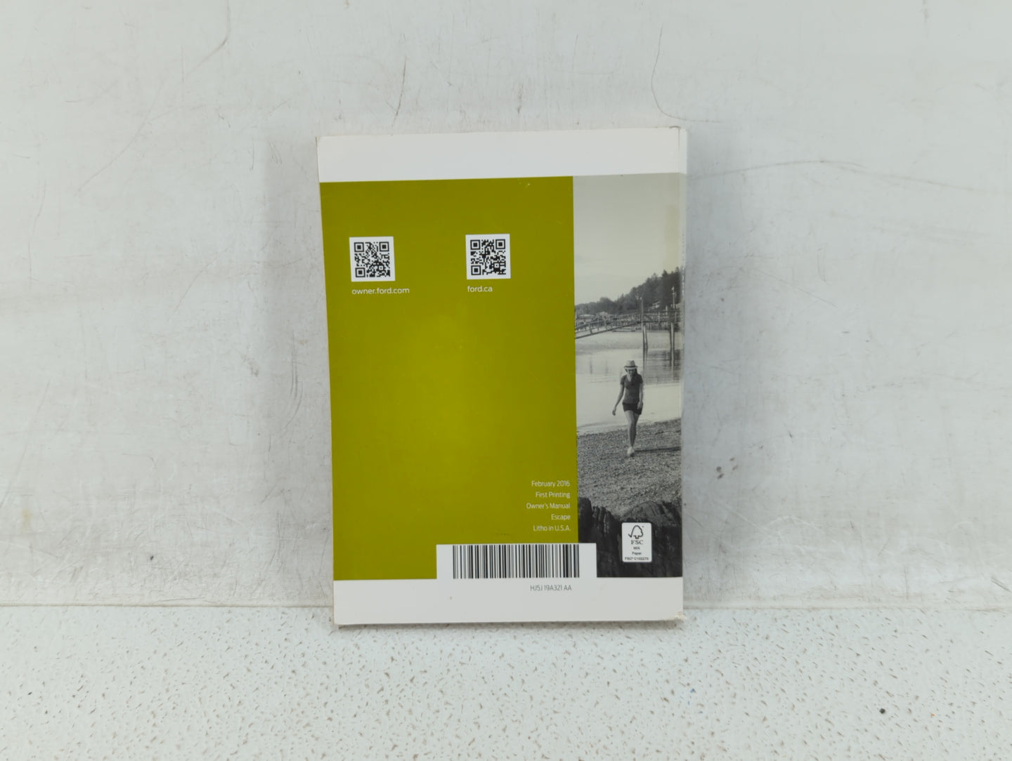 2017 Ford Escape Owners Manual Book Guide OEM Used Auto Parts - Oemusedautoparts1.com