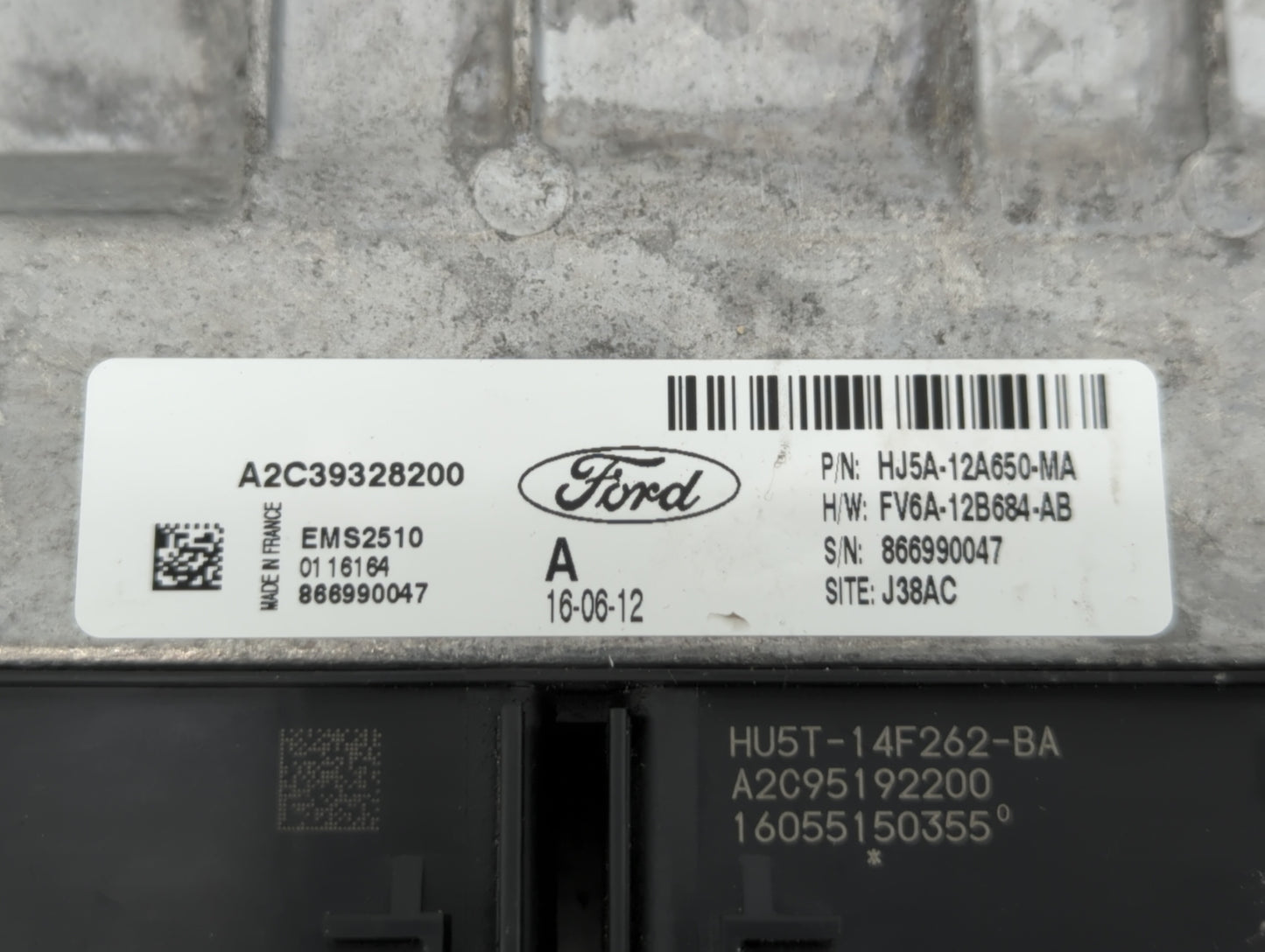2017-2019 Ford Escape PCM Engine Control Computer ECU ECM PCU OEM P/N:HJ5A-12A650-MA FV6A-12B684-AB Fits Fits 2017 2018 2019