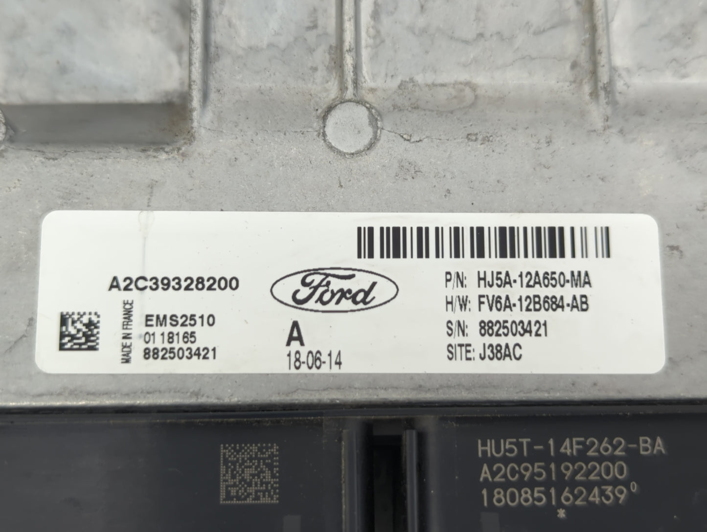 2017-2019 Ford Escape PCM Engine Control Computer ECU ECM PCU OEM P/N:HJ5A-12A650-MA FV6A-12B684-AB Fits Fits 2017 2018 2019