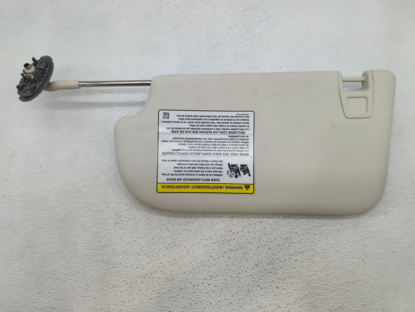 2013-2019 Ford Escape Sun Visor Shade Replacement Passenger Right Mirror Fits Fits 2013 2014 2015 2016 2017 2018 2019 OEM Us