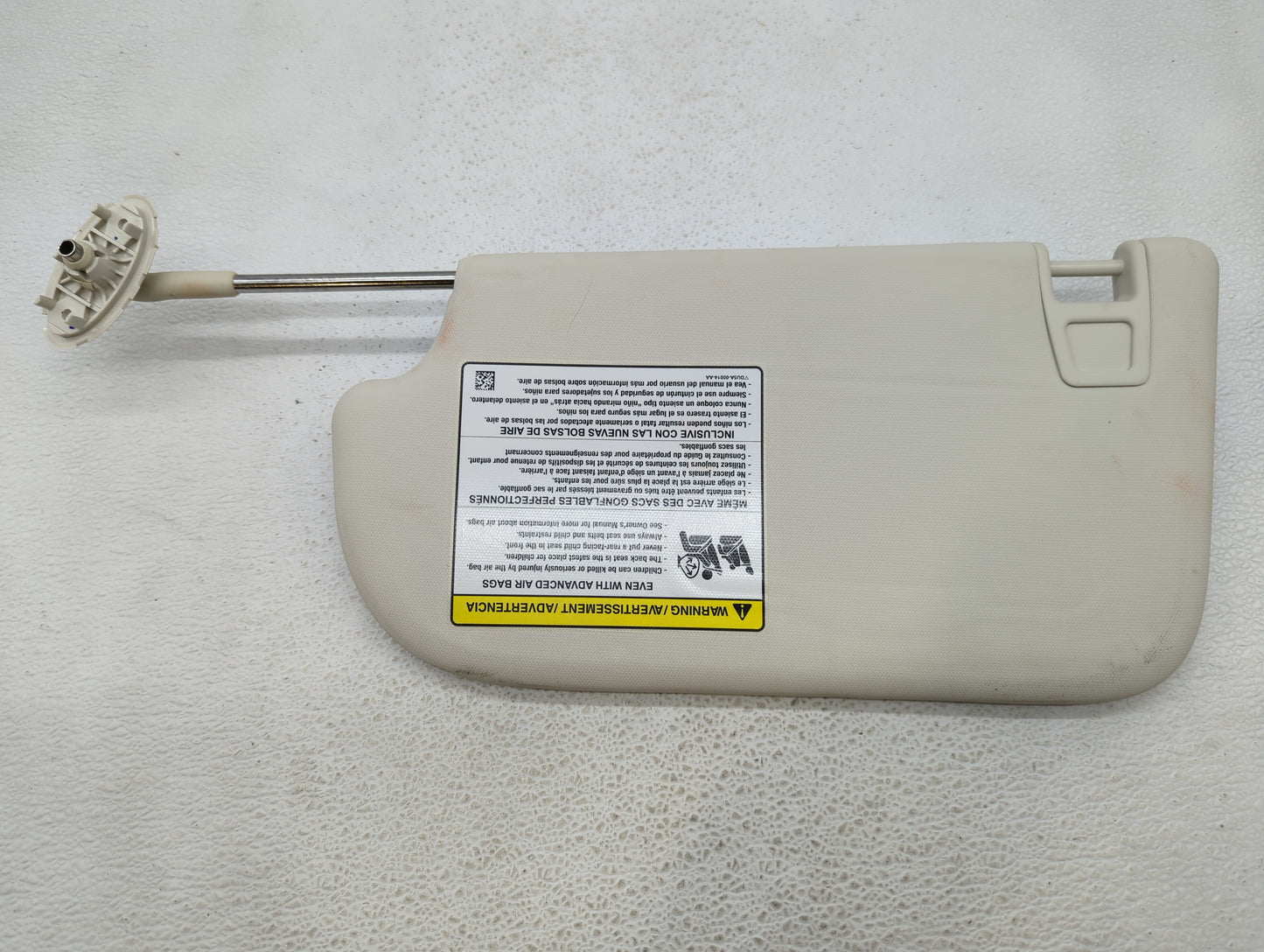 2013-2019 Ford Escape Sun Visor Shade Replacement Passenger Right Mirror Fits Fits 2013 2014 2015 2016 2017 2018 2019 OEM Us
