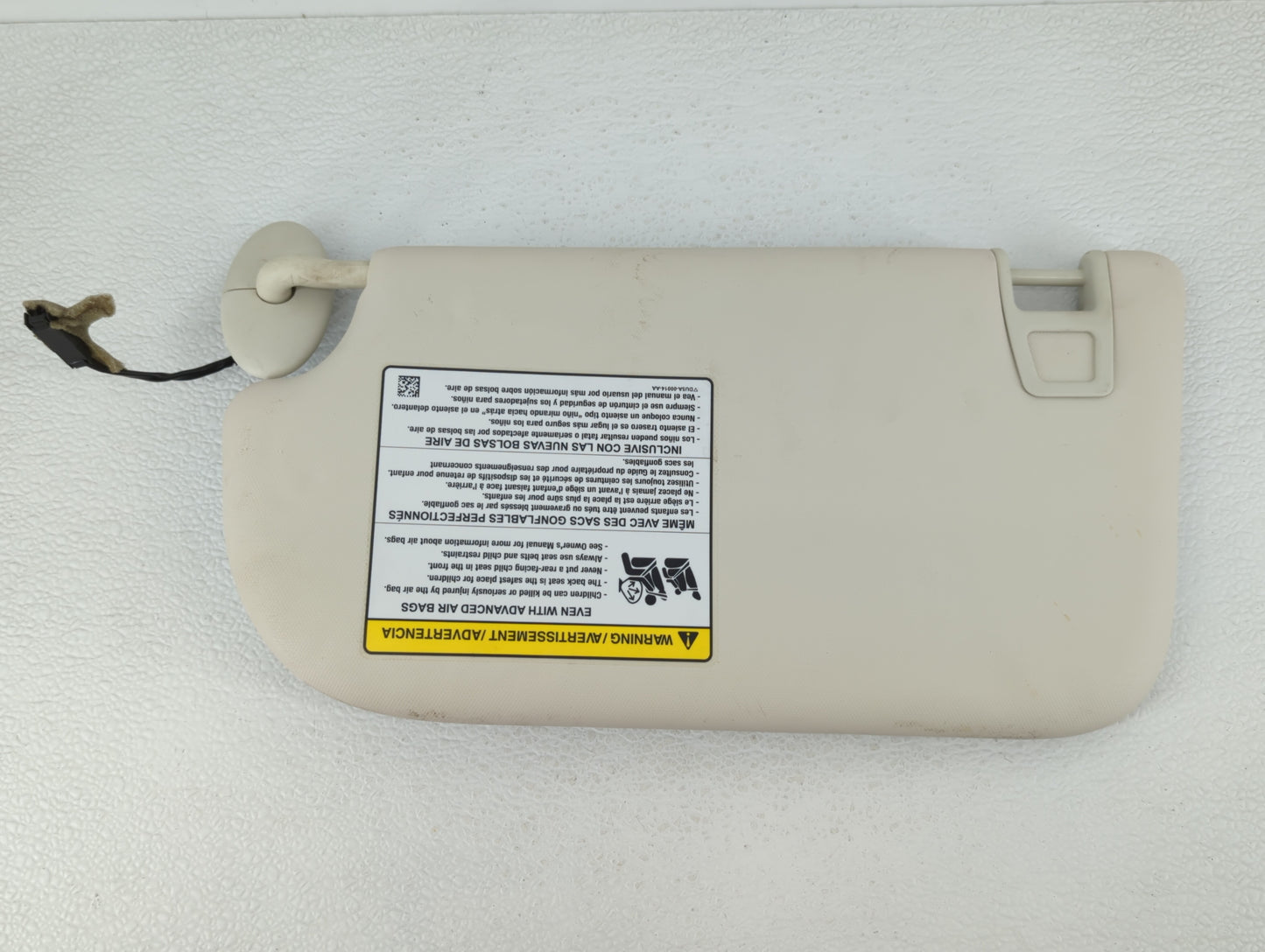 2013-2019 Ford Escape Sun Visor Shade Replacement Passenger Right Mirror Fits Fits 2013 2014 2015 2016 2017 2018 2019 OEM Us