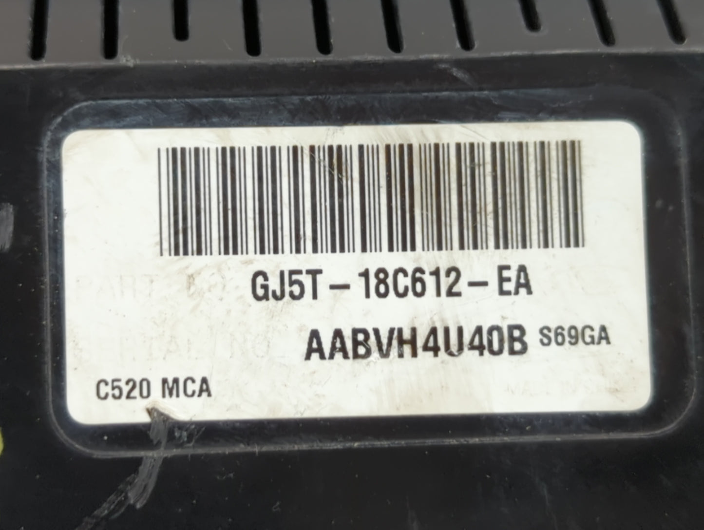 2017 Ford Escape Climate Control Module Temperature AC/Heater Replacement P/N:GJ5T-18C612-EA Fits OEM Used Auto Parts - Oemu