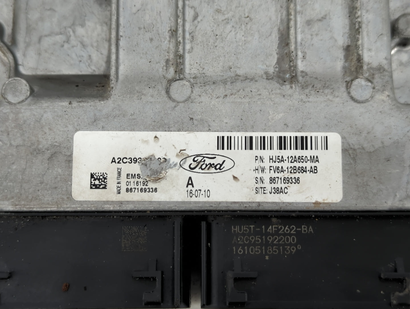 2017-2019 Ford Escape PCM Engine Control Computer ECU ECM PCU OEM P/N:FV6A-12B684-AB HJ5A-12A650-MA Fits Fits 2017 2018 2019