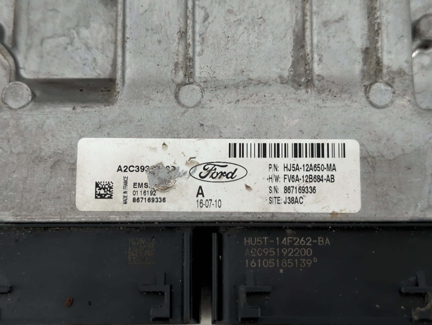 2017-2019 Ford Escape PCM Engine Control Computer ECU ECM PCU OEM P/N:FV6A-12B684-AB HJ5A-12A650-MA Fits Fits 2017 2018 2019