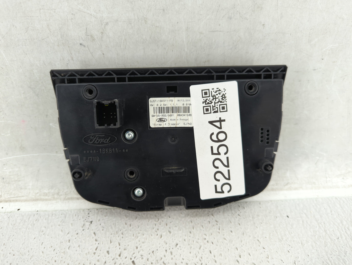 2017-2019 Ford Escape Radio Control Panel - Oemusedautoparts1.com