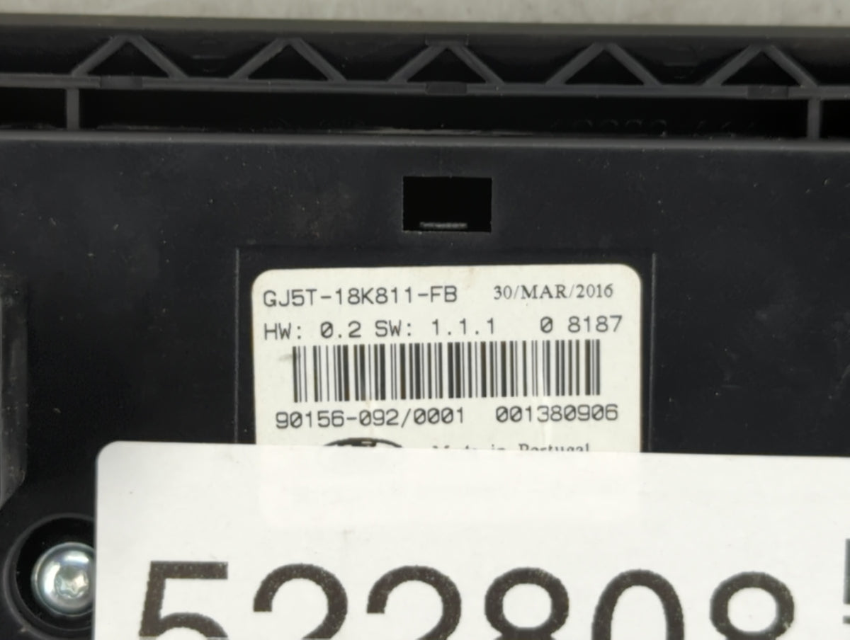 2017-2019 Ford Escape Radio Control Panel 522808 - Oemusedautoparts1.com