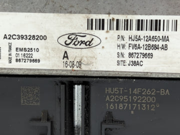 2017-2019 Ford Escape PCM Engine Control Computer ECU ECM PCU OEM P/N:FV6A-12B684-AB HJ5A-12A650-MA Fits Fits 2017 2018 2019