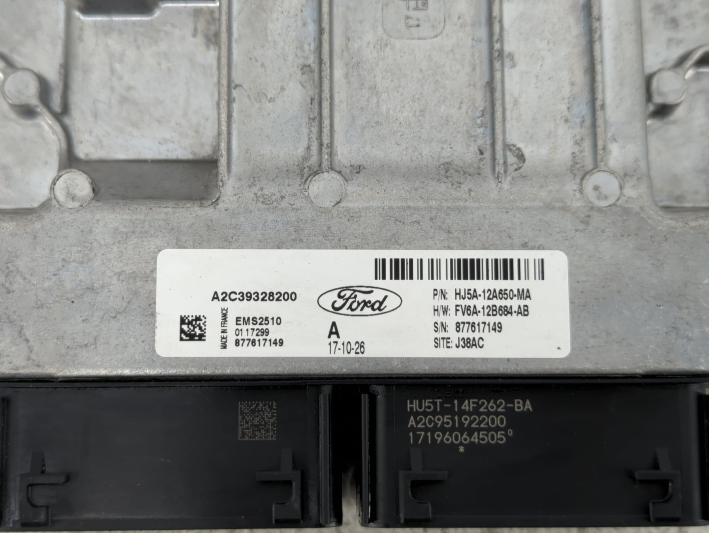 2017-2019 Ford Escape PCM Engine Control Computer ECU ECM PCU OEM P/N:FV6A-12B684-AB HJ5A-12A650-MA Fits Fits 2017 2018 2019