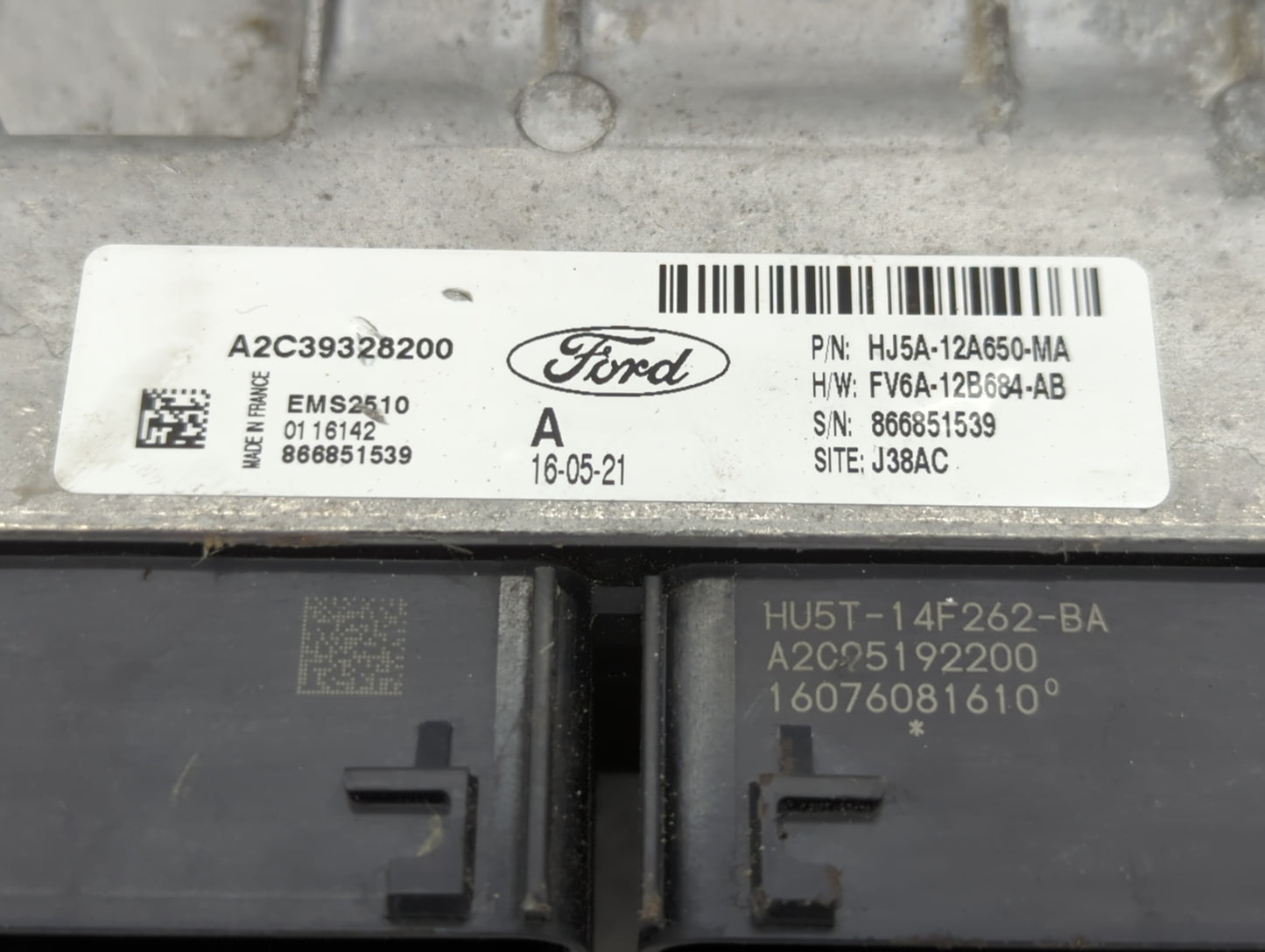 2017-2019 Ford Escape PCM Engine Control Computer ECU ECM PCU OEM P/N:FV6A-12B684-AB HJ5A-12A650-MA Fits Fits 2017 2018 2019