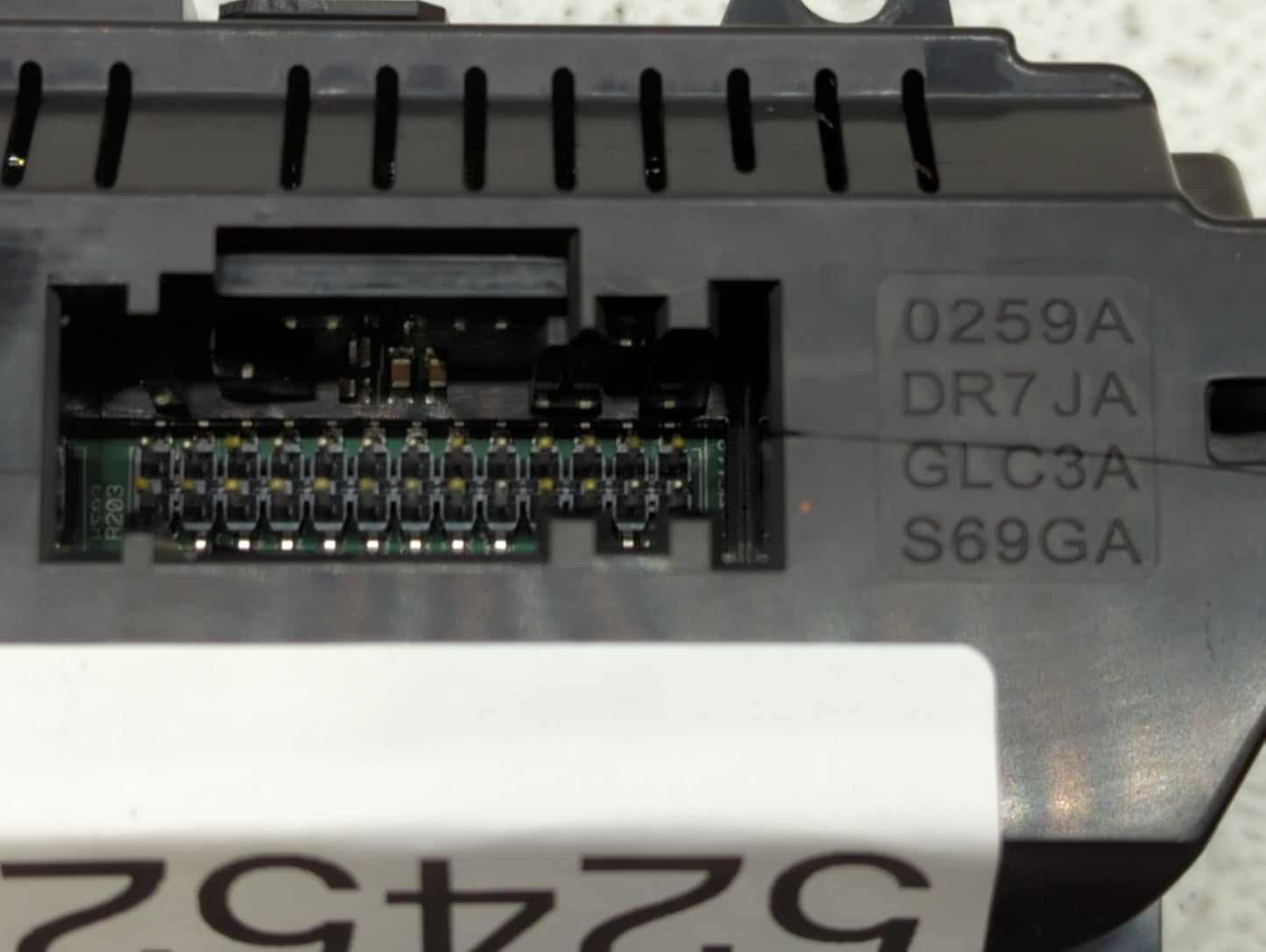 2017 Ford Escape Climate Control Module Temperature AC/Heater Replacement P/N:GJ5T-18C612-EA GJ5T-18C612-FA, GJ5T-18C612-CH 