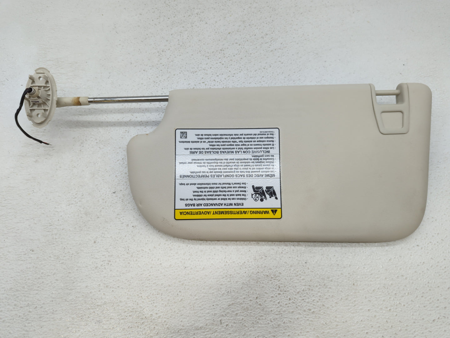 2013-2019 Ford Escape Sun Visor Shade Replacement Passenger Right Mirror Fits Fits 2013 2014 2015 2016 2017 2018 2019 OEM Us