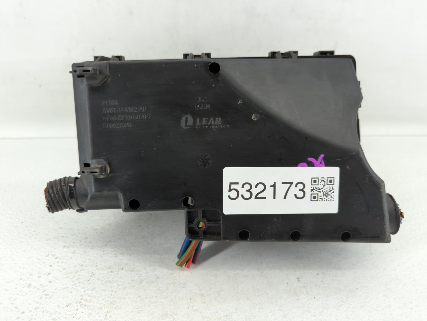 2017 Ford Escape Fusebox Fuse Box Panel Relay Module P/N:AV6T-14A142-AB AV6T-14A067-AD Fits OEM Used Auto Parts - Oemusedaut