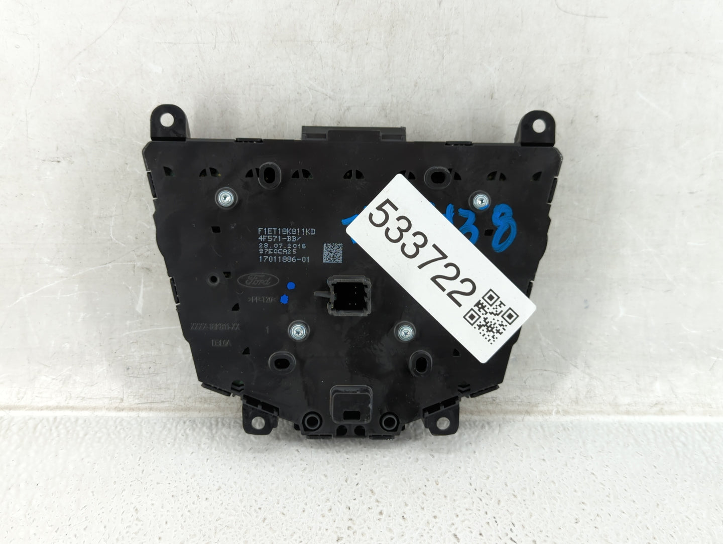 2017-2019 Ford Escape Radio Control Panel - Oemusedautoparts1.com