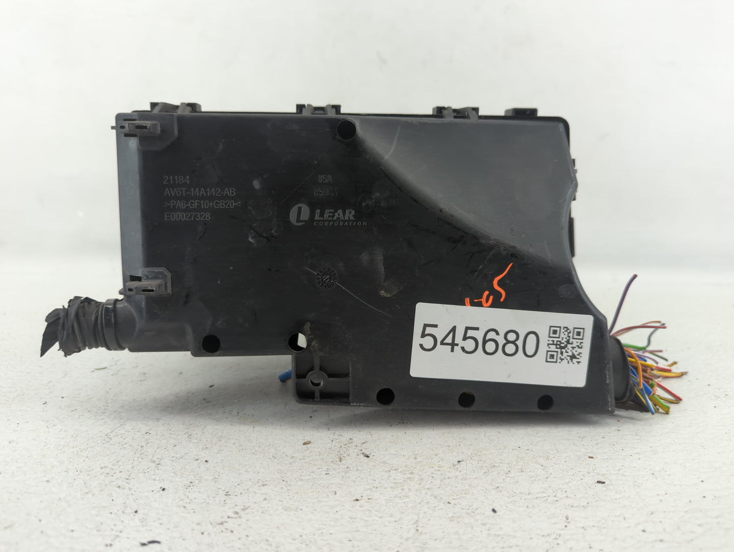 2017 Ford Escape Fusebox Fuse Box Panel Relay Module P/N:AV6T-14A067-AD AV6T-14A142-AB Fits OEM Used Auto Parts - Oemusedaut