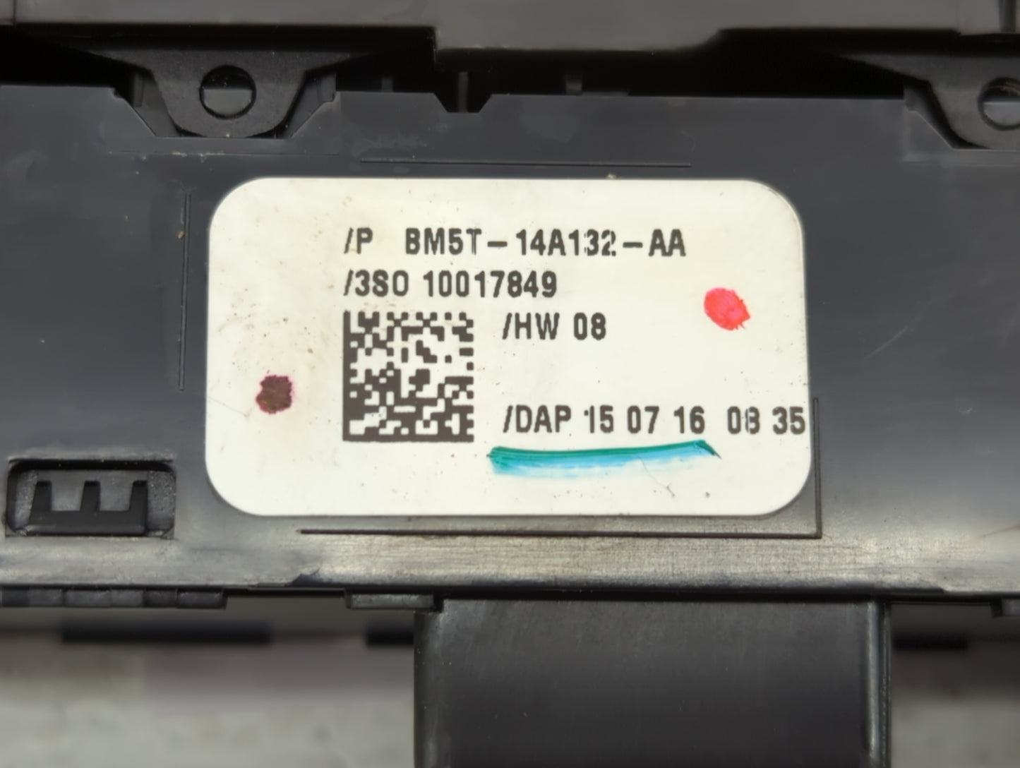 2013-2019 Ford Escape Master Power Window Switch Replacement Driver Side Left P/N:BM5T-14A132-AA Fits OEM Used Auto Parts - 