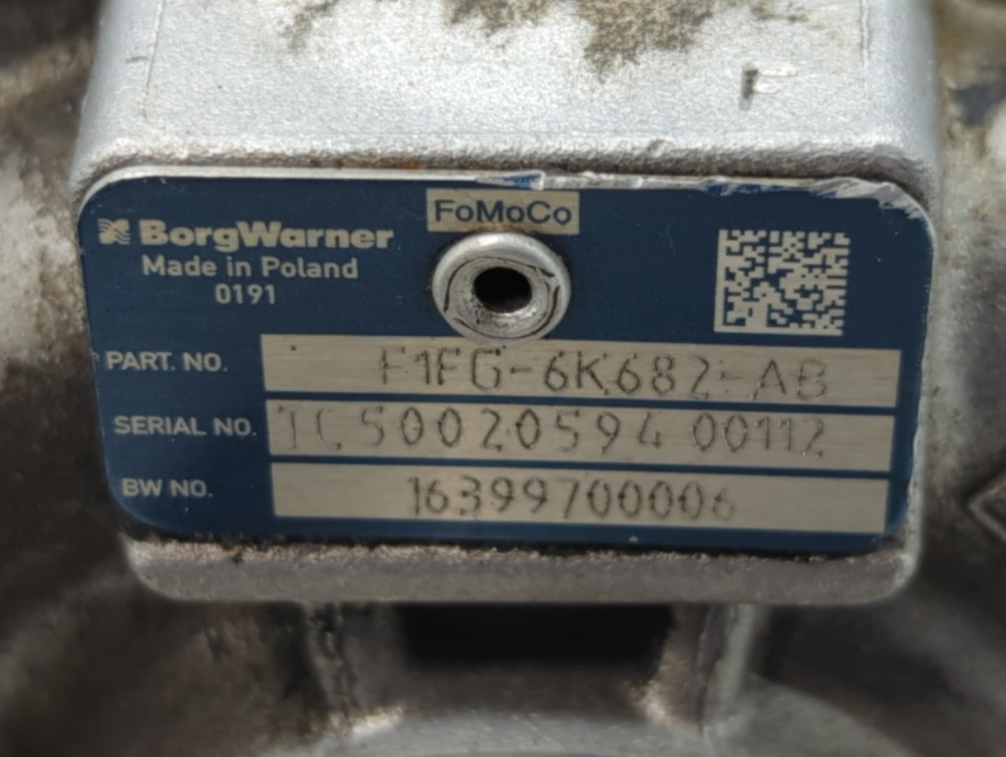 2017 Ford Escape Turbocharger Turbo Charger Super Charger Supercharger - Oemusedautoparts1.com