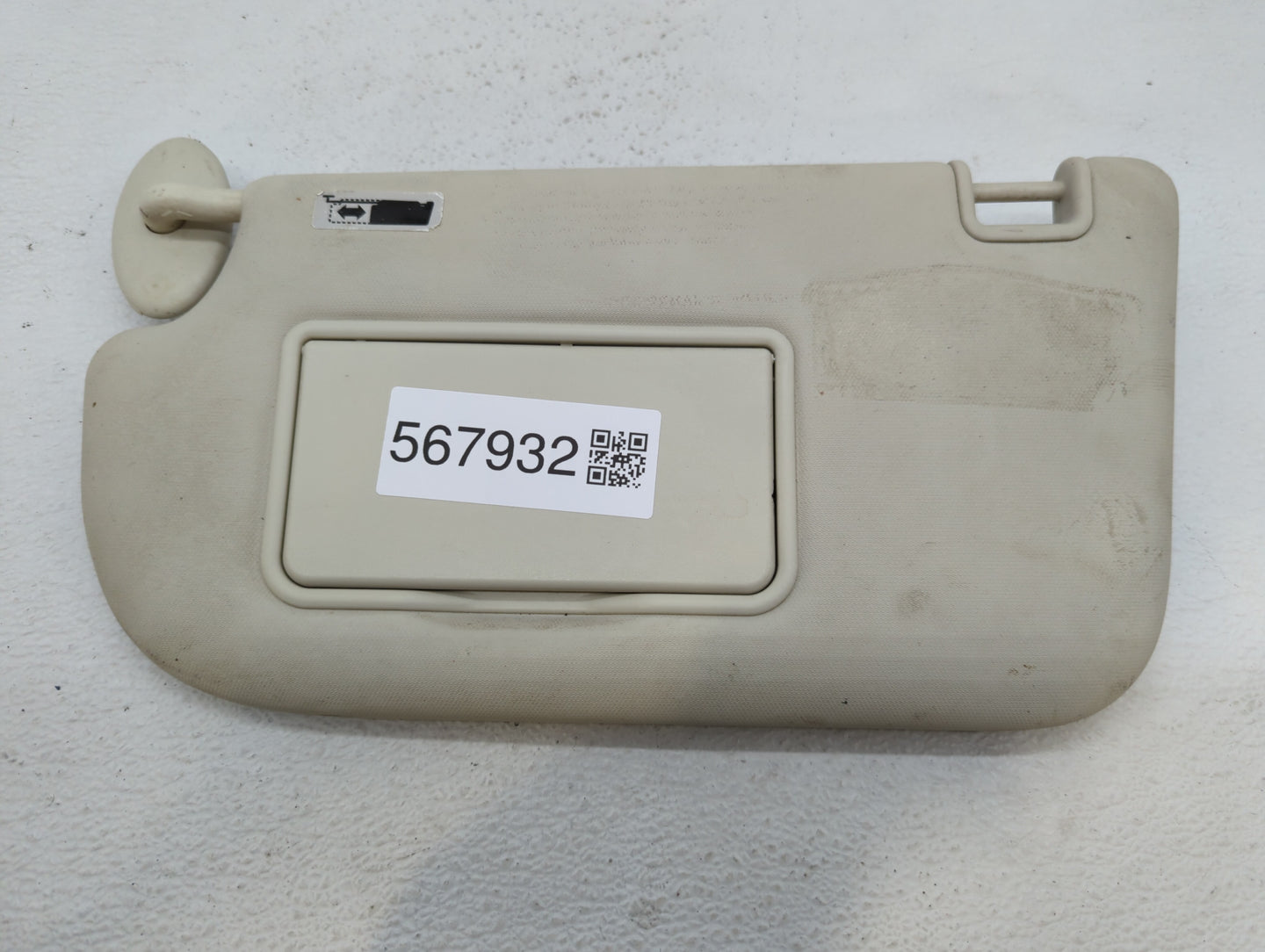 2013-2019 Ford Escape Sun Visor Shade Replacement Passenger Right Mirror Fits Fits 2013 2014 2015 2016 2017 2018 2019 OEM Us