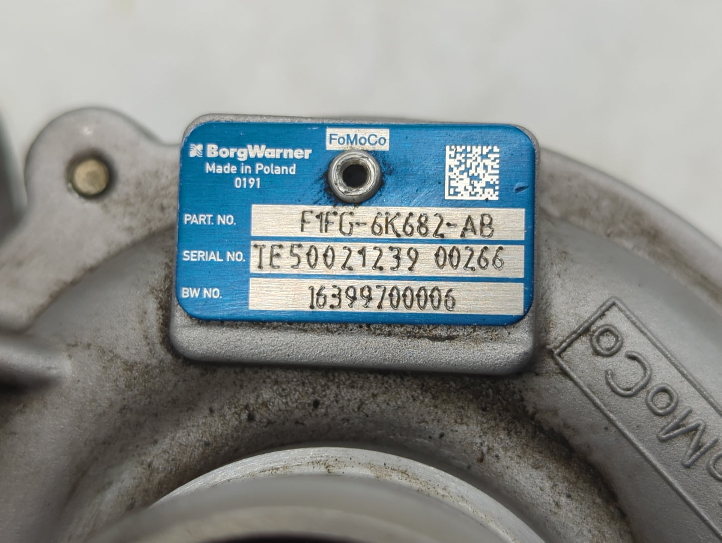 2017 Ford Escape Turbocharger Turbo Charger Super Charger Supercharger - Oemusedautoparts1.com