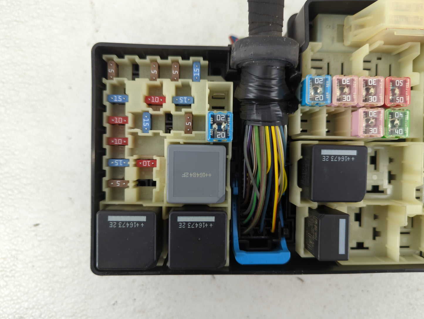 2017 Ford Escape Fusebox Fuse Box Panel Relay Module P/N:AB6T-14A142-AB E02345500, E00027328, AV6T-14A067-AD Fits OEM Used A