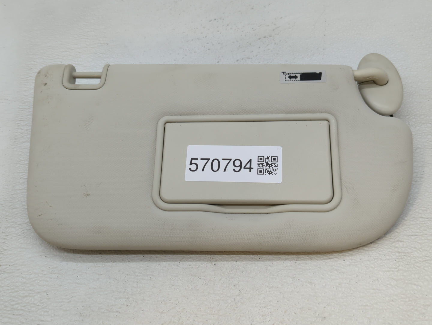 2013-2019 Ford Escape Sun Visor Shade Replacement Passenger Right Mirror Fits Fits 2013 2014 2015 2016 2017 2018 2019 OEM Us