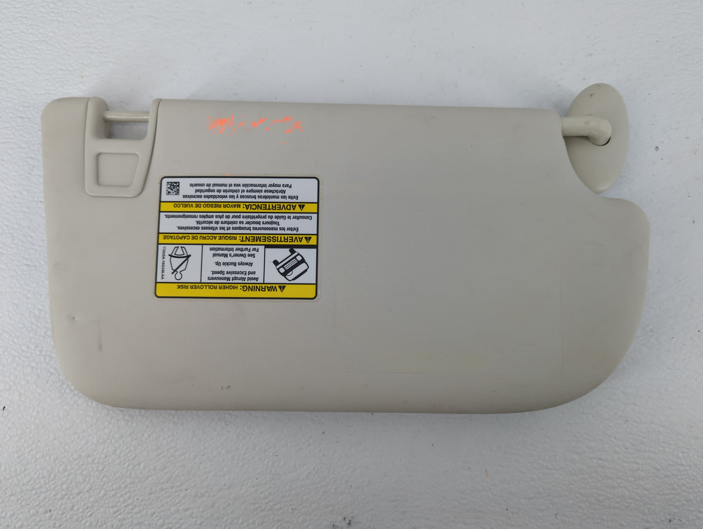 2013-2019 Ford Escape Sun Visor Shade Replacement Driver Left Mirror Fits Fits 2013 2014 2015 2016 2017 2018 2019 OEM Used A